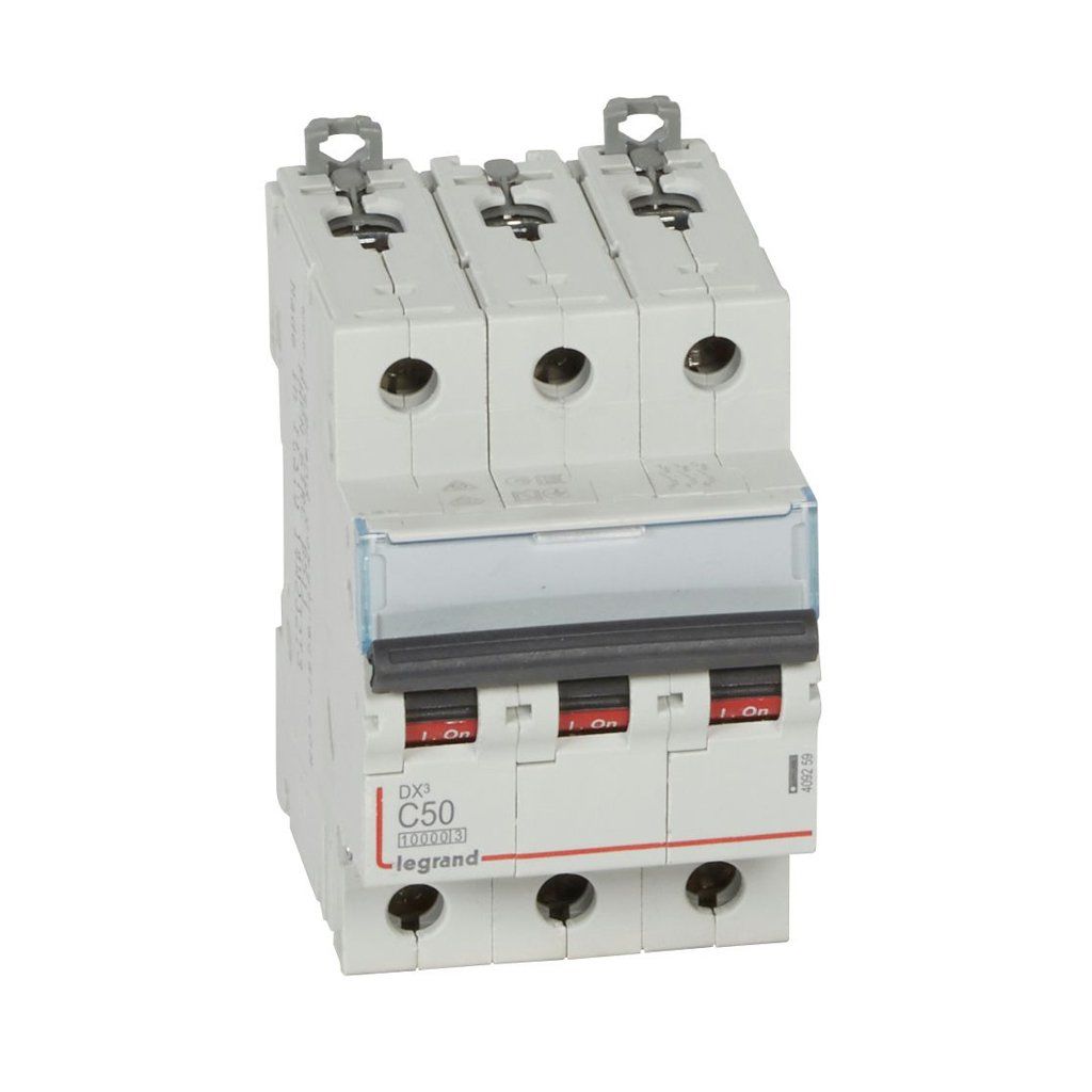 Legrand Otomatik Sigorta DX3 C Tipi 3x50Amper 10Ka 409259