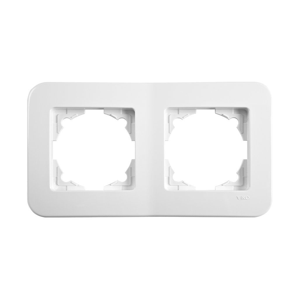 Viko Rollina Beyaz İkili Yatay Çerçeve 90480052 10 Ad