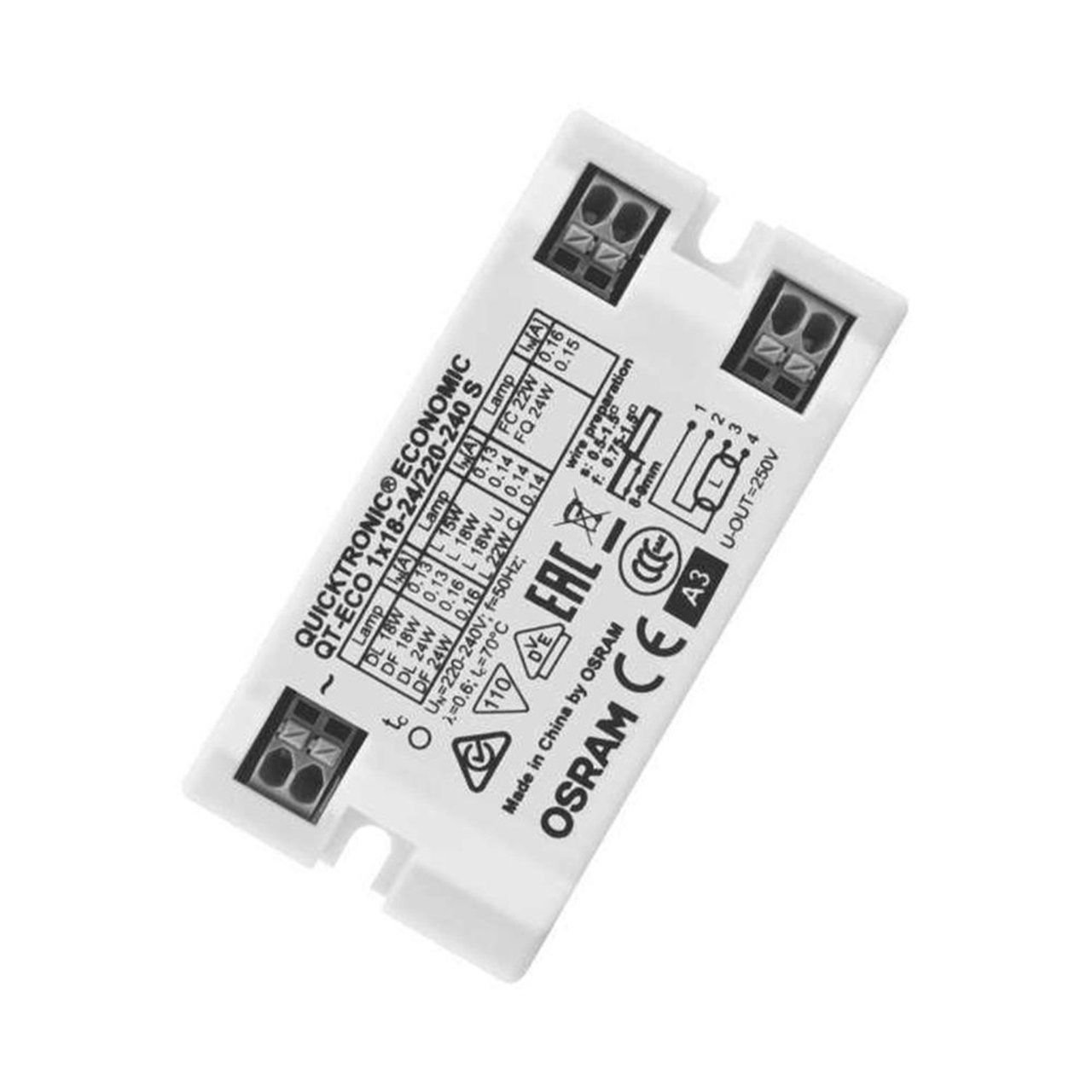 Osram Elektronik Balast QT-T/E 2X42-57