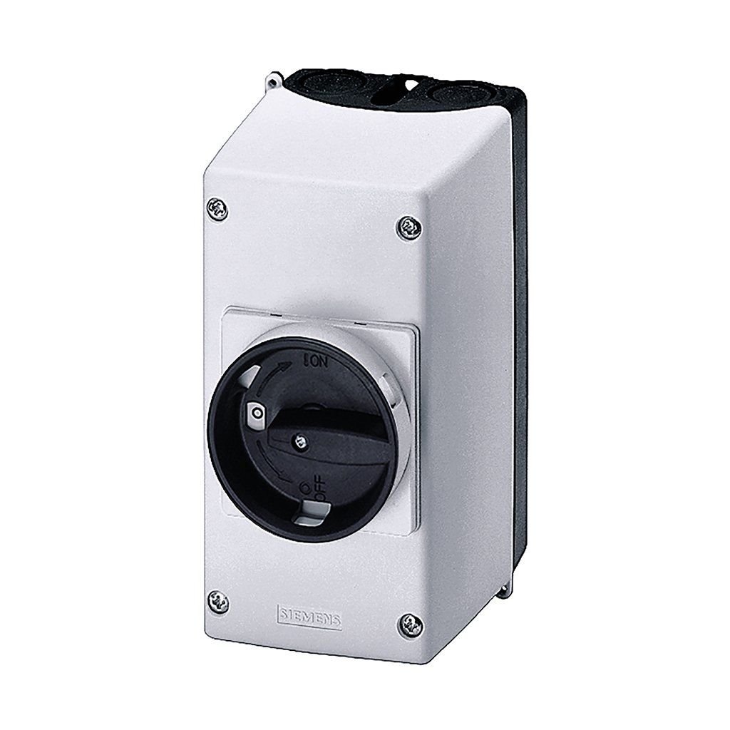 Siemens Plastik Muhafaza Kutusu 54mm Genişlik Siyah 3RV1923-1CA00