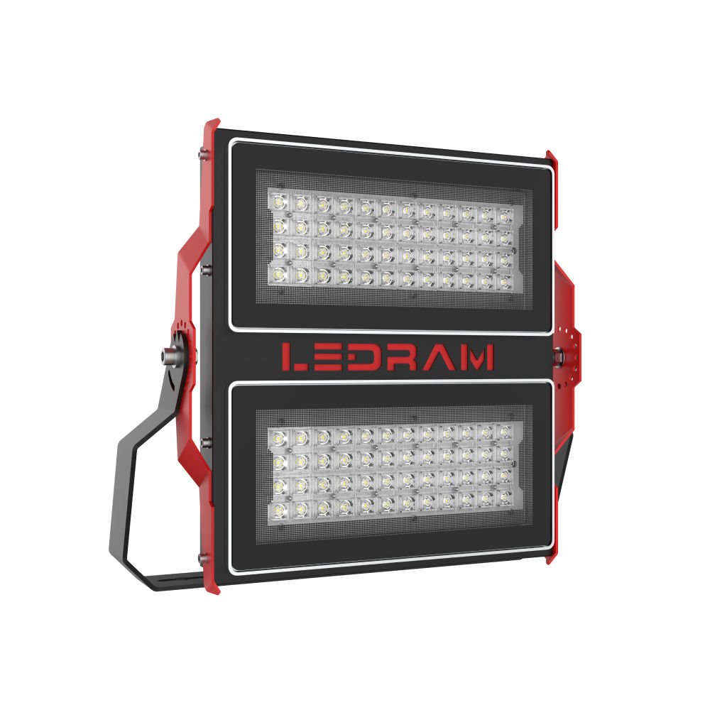 Ledram Gamma-5000 Lns Drv-50° 500W 6500K  Led Çelik Gövde Projektör IP66 2150065LNSDRV50°G