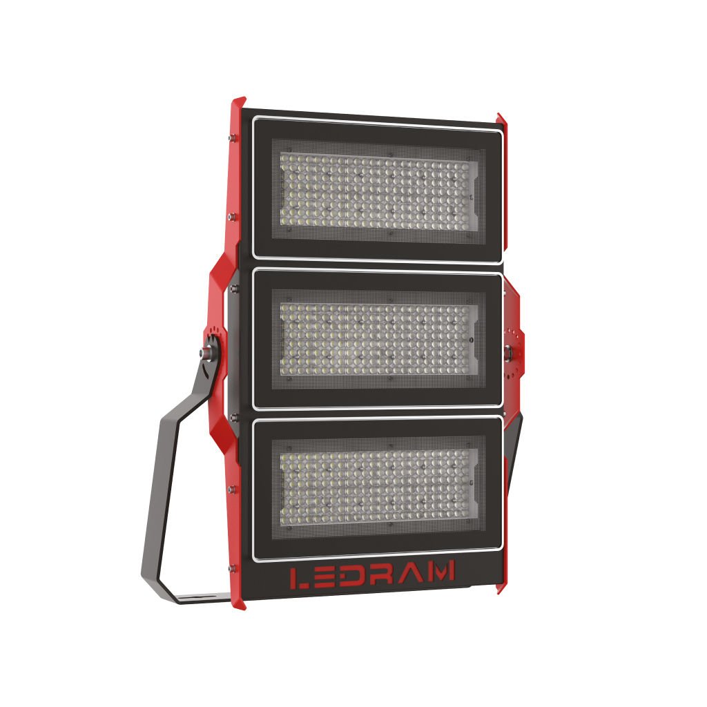 Ledram Gamma-6000 Lns-90° 600W 6500K Led Çelik Gövde Projektör IP66 22600060065LNS90°G