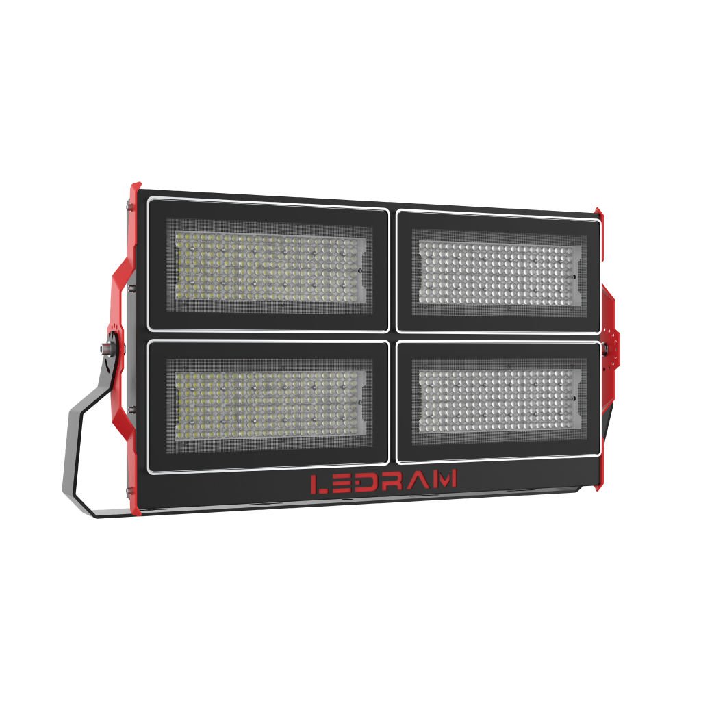 Ledram Gamma-8000 Lns-60° 800W 4000K Led Çelik Gövde Projektör IP66 23408000LNS60°G