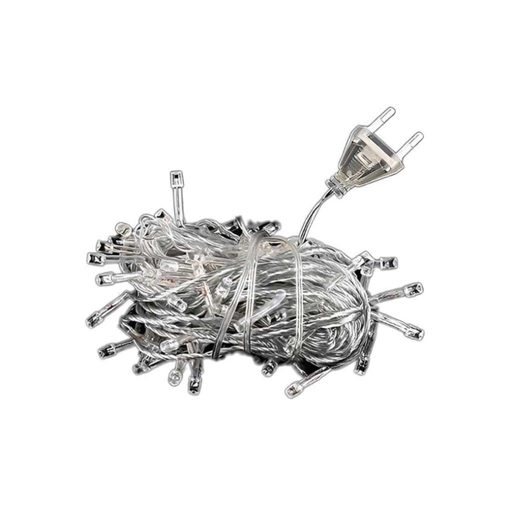 Cata 5W Yılbaşı 10 Metre Eklenebilir Süsleme Flaşlı Beyaz 100 Ledli CT-8504B