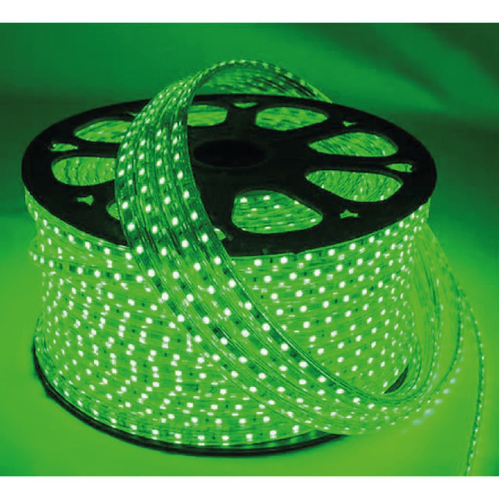 Cata 7W Üç Çip Dış Mekan Şerit Led Yeşil 220V 100MT CT-4552Y