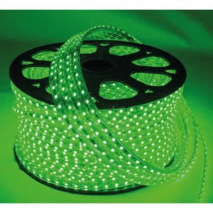 Cata 7W Üç Çip Dış Mekan Şerit Led Yeşil 220V 100MT CT-4552Y