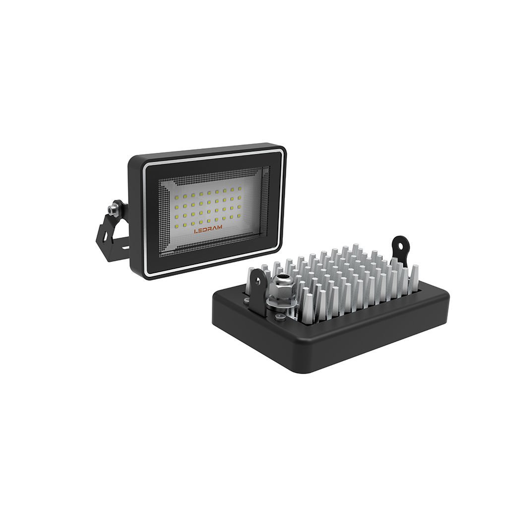 Ledram Kirpi Gm-50 50W 6500K Led Plastik Gövde Projektör IP66 110Vac 21S110V506550PS