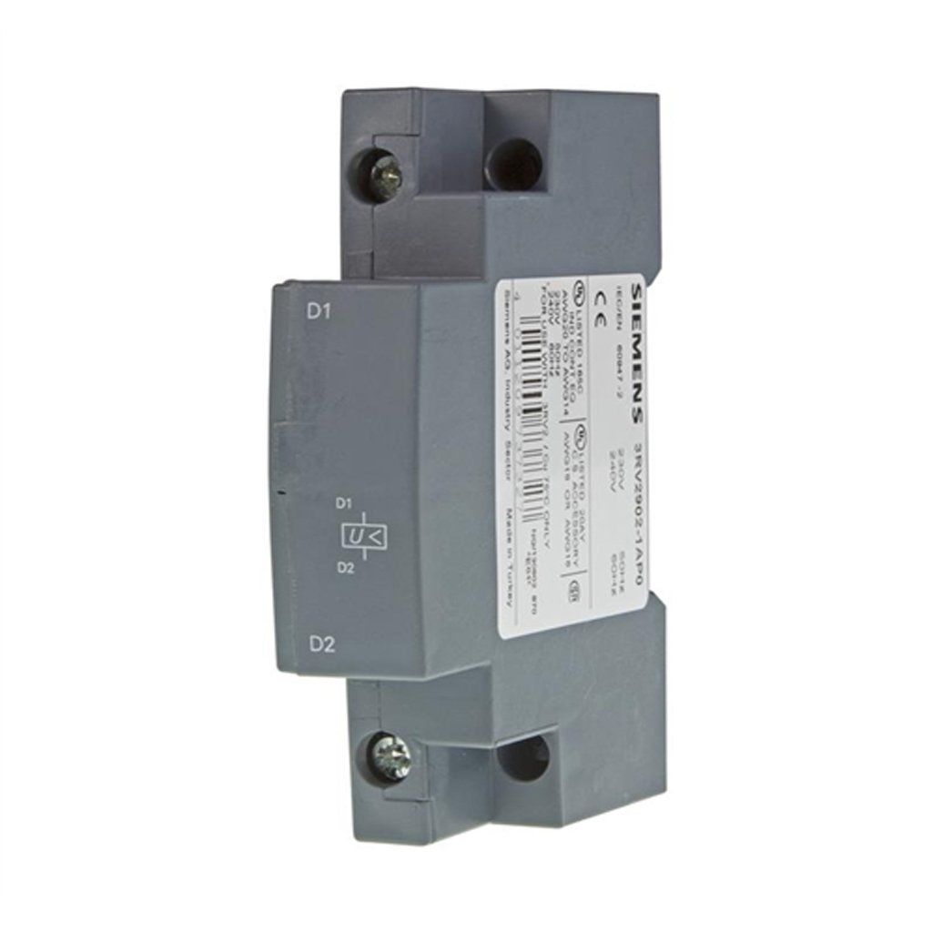 Siemens 3RV2902-1DP0 Yeni Nesil Sırıus Motor Koruma Şalteri Aksesuarı; Açtırma Bobini; Ac 210-240V