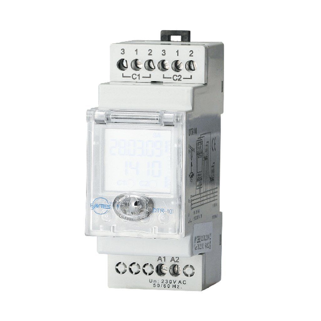 Entes DTR-10T-220V Astronomik Zaman Şalteri (16A) M1392-M4123-M5307