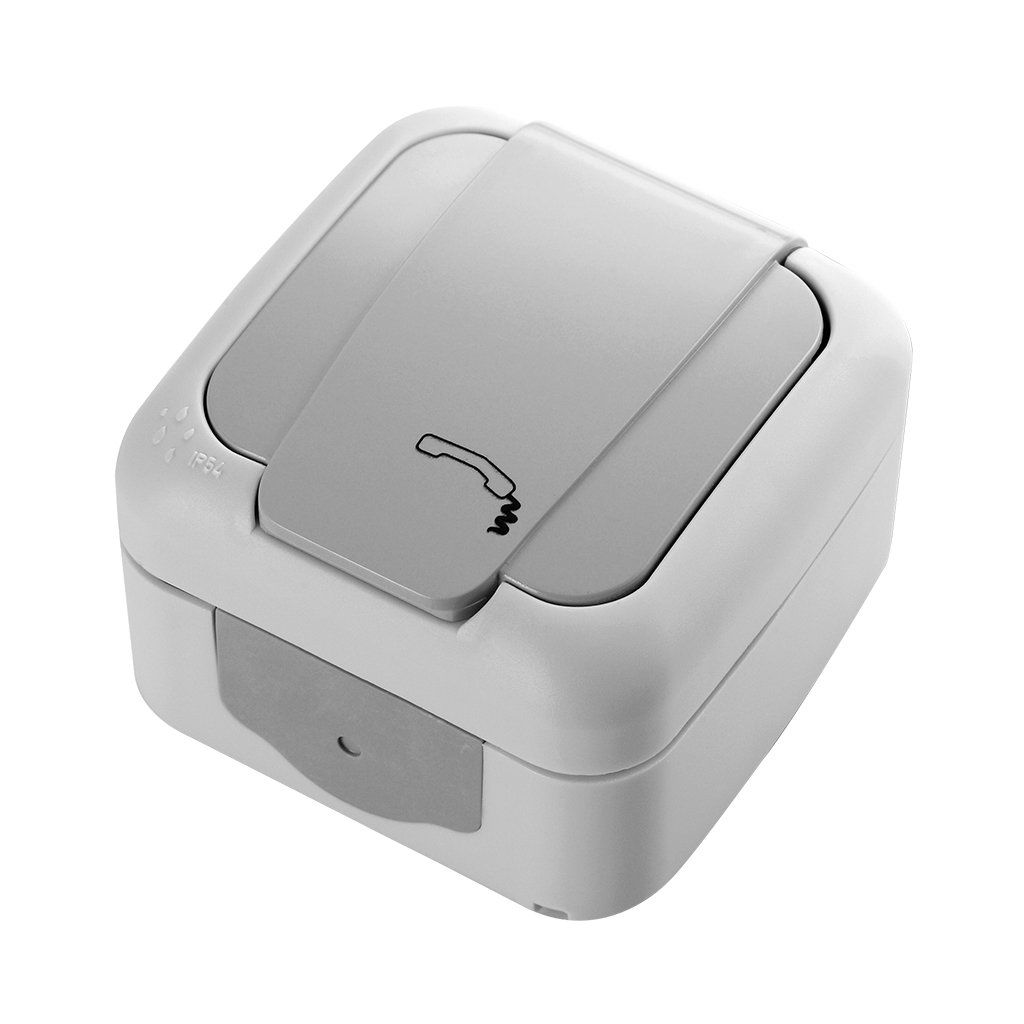 Viko Palmiye Gri Nümeris Telefon Prizi (Rj11) 90555513