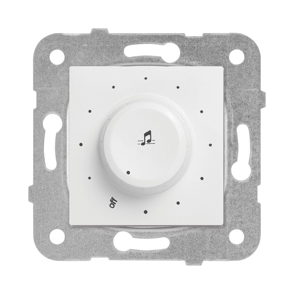 Viko Meridian/ Karre Beyaz Müzik Yayın Anahtarı (Mek+Düğ/Kap.) Çerçeve Hariç 90967054