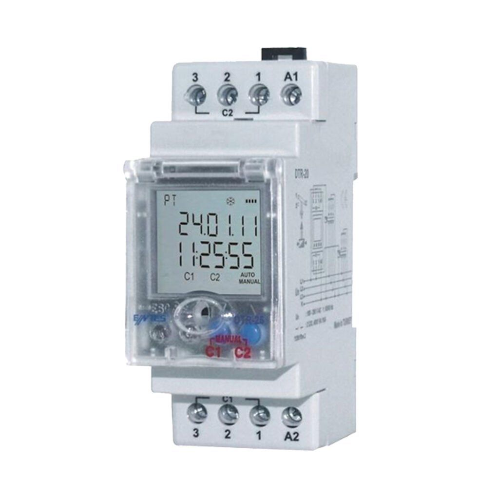 Entes DTR-25 16A 220V Namaz Saati Programlı Astronomik Zaman Şalteri (16A) M1929