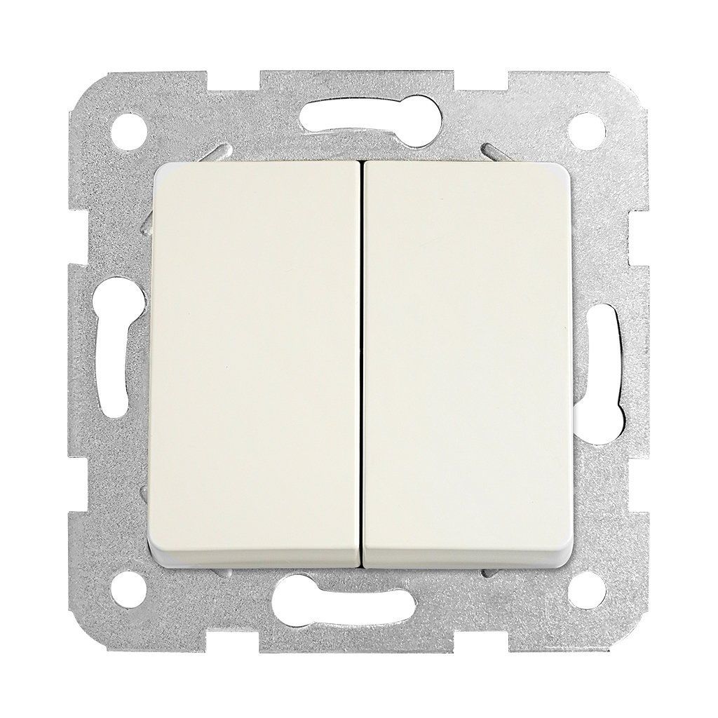 Viko Rollina/ Linnera Krem Komütatör (Mek+Düğ/Kap.) Çerçeve Hariç 90441002 12 Ad