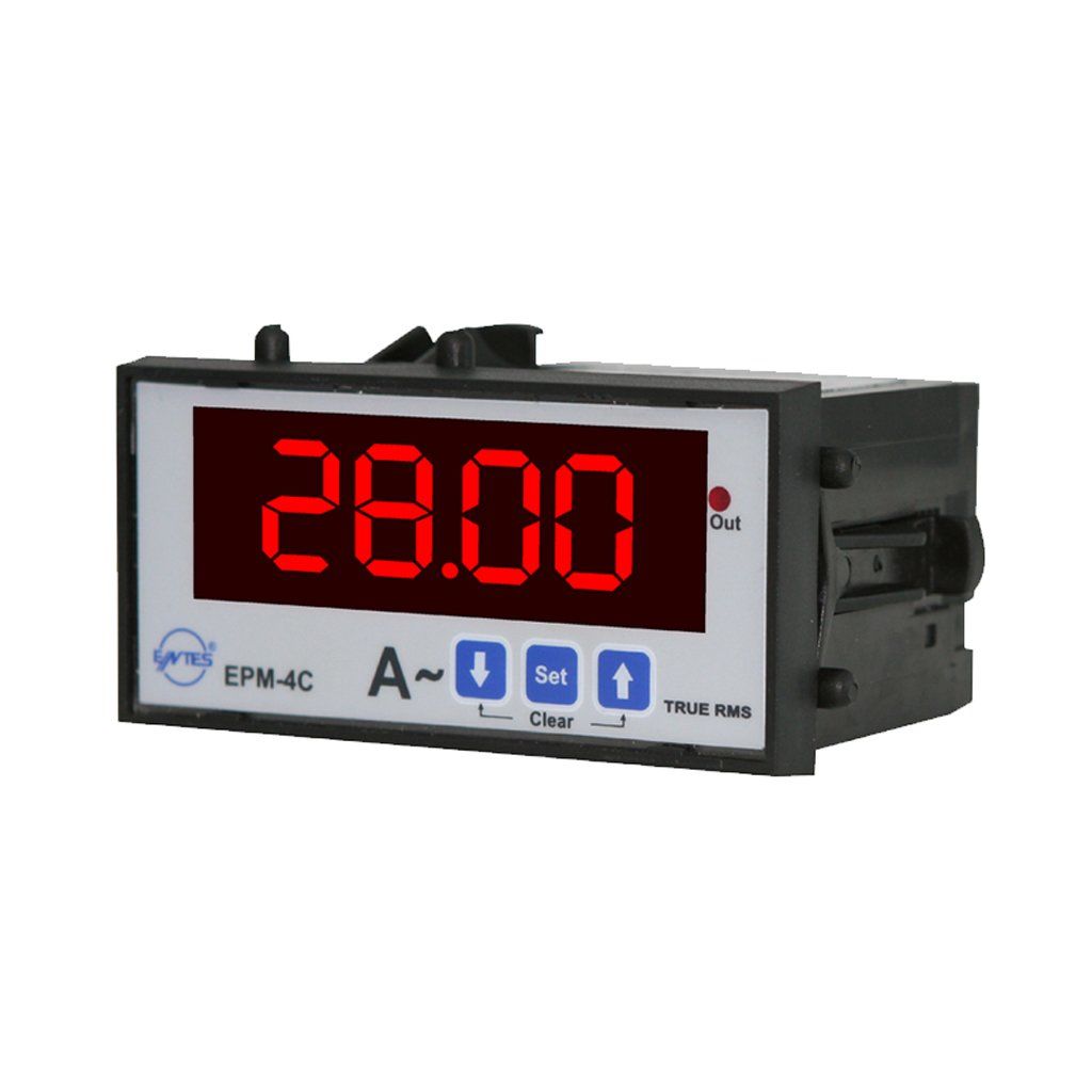 Entes EPM-4C-48 48x96 220Vac T/İ Elektronik Ampermetre M0005