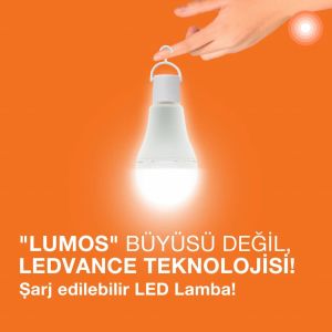 Ledvance LCLA60 Rech 8W/865 230V E27 Şarjlı Ampul 4099854102431