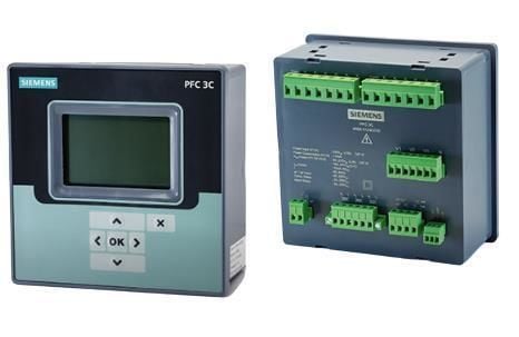 Siemens 4RB9512-8CD50 Pfc 3C Reaktif Füç Kontrol Rölesi 12 Kademe Röle Çıkışlı Ve Haberleşebilen