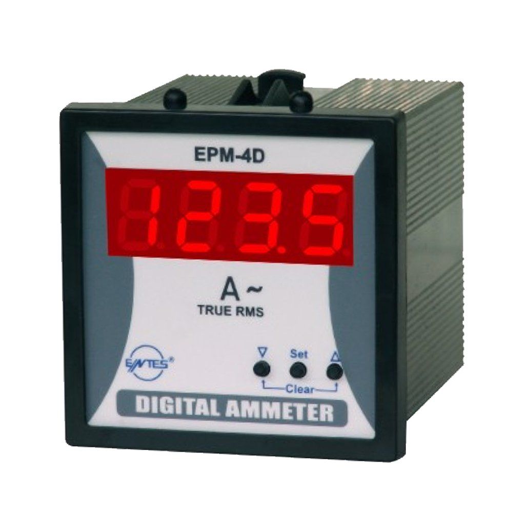 Entes EPM-4D-72 72x72 220Vac T/İ Elektronik Ampermetre M0013