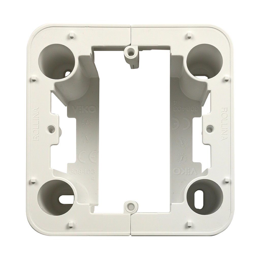 Viko Rollina Beyaz Tekli Sıva Üstü Kasa 90480058