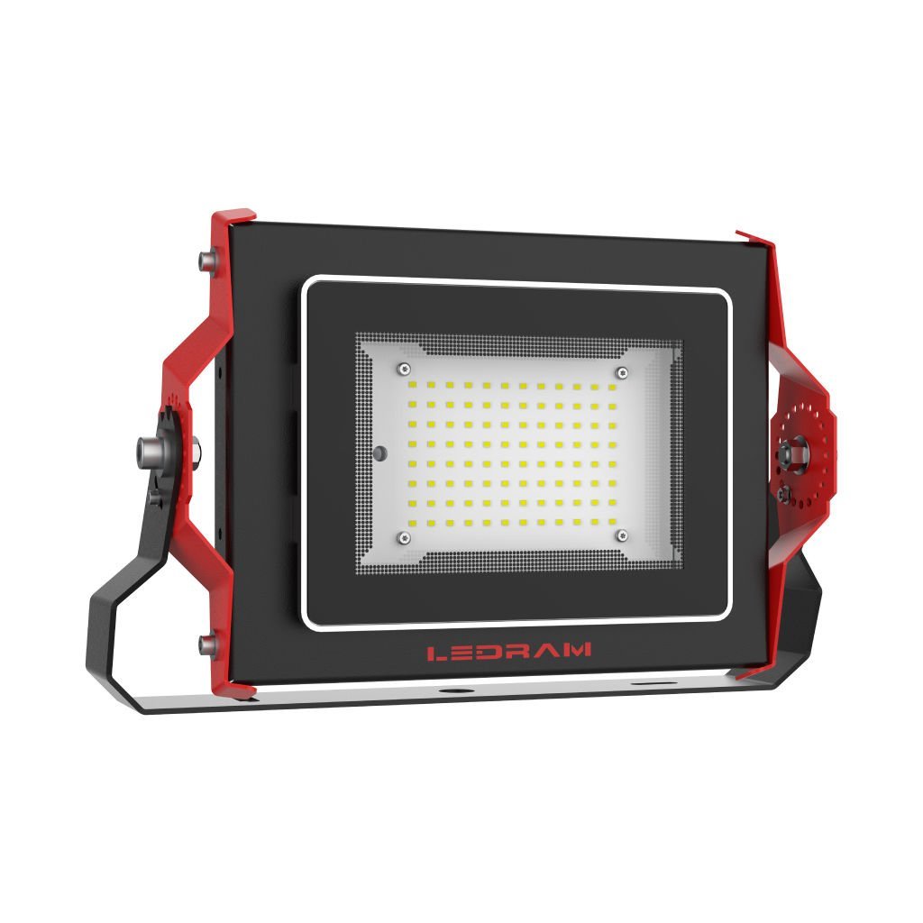 Ledram Delta-1000 100W 6500K Led Çelik Gövde Projektör IP66 18S100065100MS