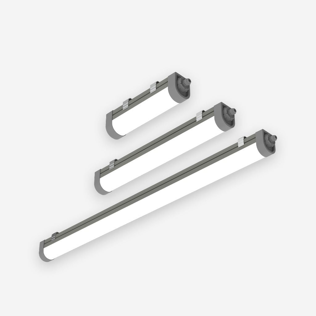 Ledram Mk-1200 40W 6500K Led Etanj Armatür 180° IP65 18S126540