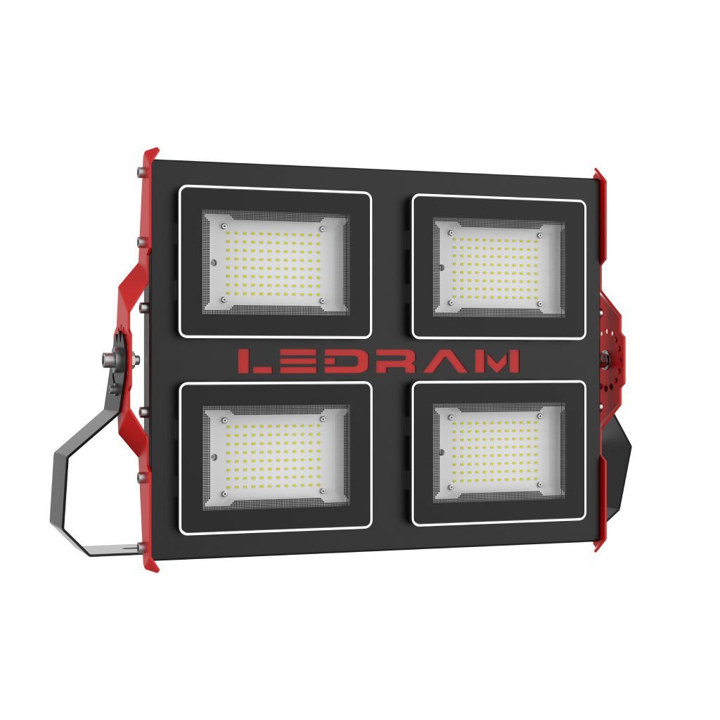 Ledram Delta-4000 400W 4000K Led Çelik Gövde Projektör IP66 18S400040400MS