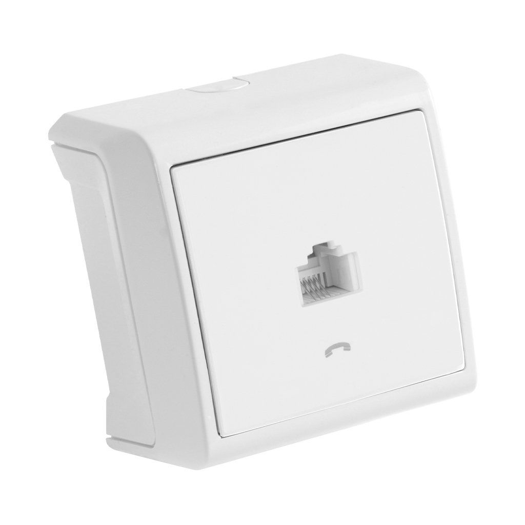 Viko Vera Beyaz Nümeris Telefon Prizi (Rj11) 90681013