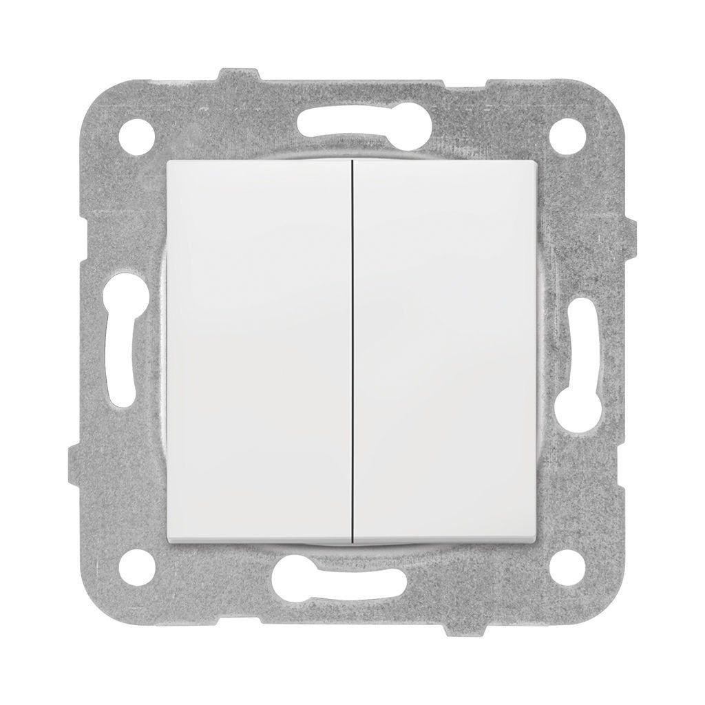 Viko Meridian/ Karre Beyaz Impulse Komütatör (Mek+Düğ/Kap.) Çerçeve Hariç 90967083