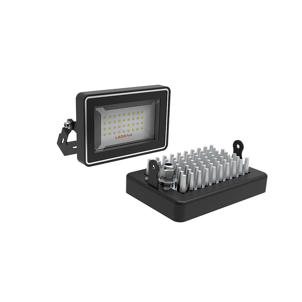 Ledram Kirpi Gm-50 50W 4000K Led Plastik Gövde Projektör IP66 18S504050PS