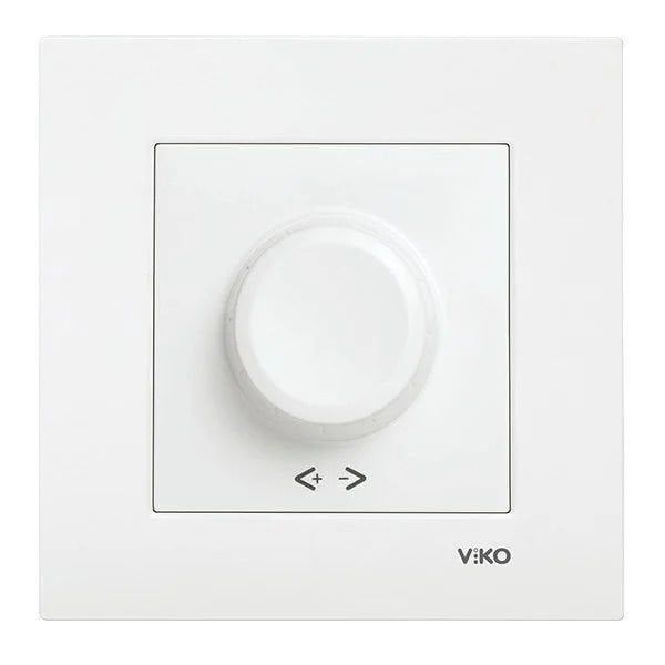 Viko Meridian/ Karre Beyaz Pro Dimmer RC 40 - 400W/Va Veavien (Mek+Düğ/Kap.) Çerçeve Hariç 90967142
