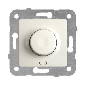 Viko Rollina/ Linnera Krem Rotatif Dimmer RL 600W/Va (Rj45 Cat6 - Rj11) (Mek+Düğ/Kap.) Çerçeve Hariç 90441020