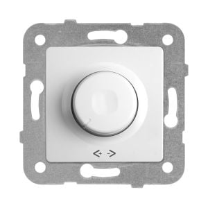 Viko Rollina/ Linnera Beyaz Pro Dimmer RL 20-500W/Va Veavien (Rj45 Cat6 - Rj11) (Mek+Düğ/Kap.) Çerçeve Hariç 90440040