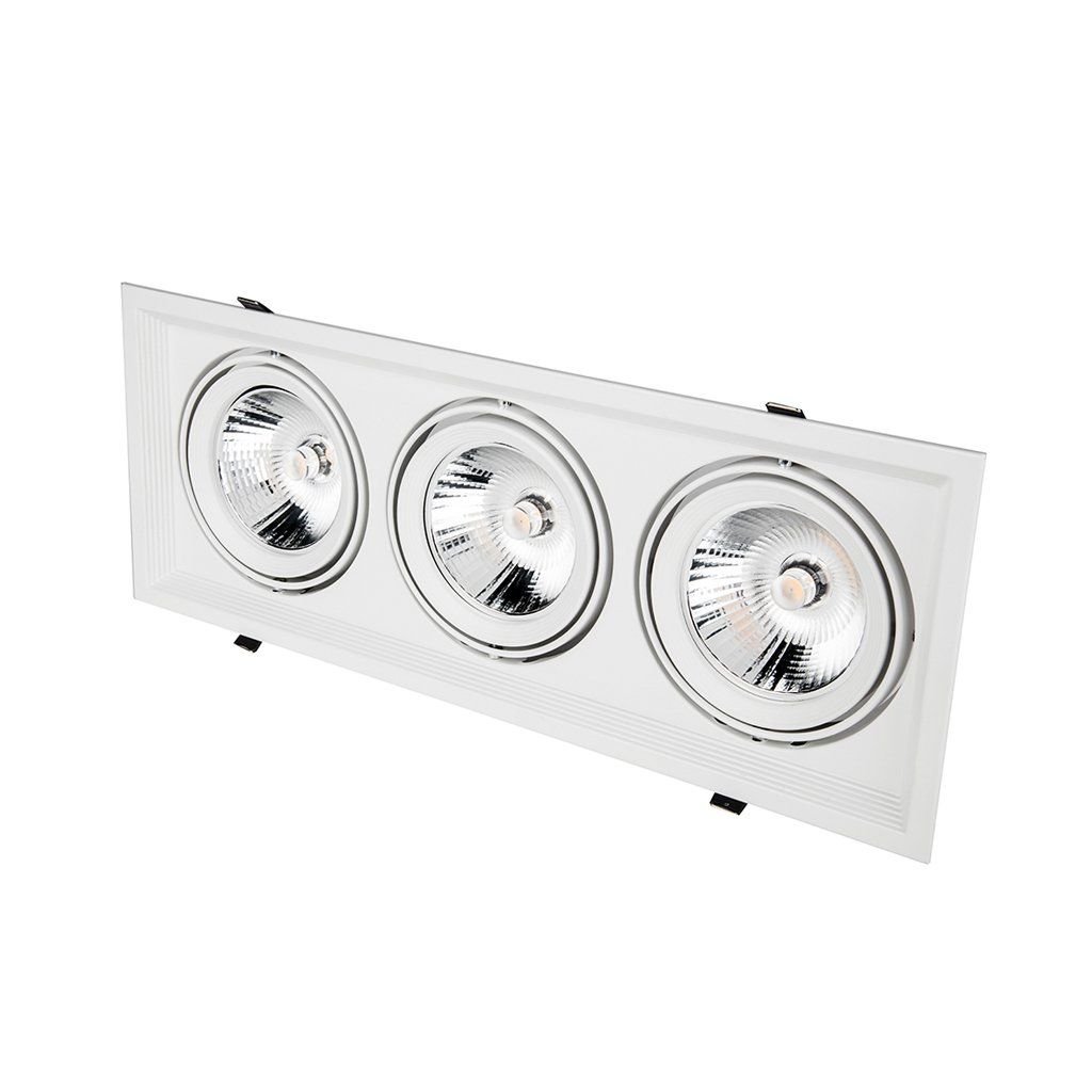 Cata Halo Spot 3Lü Beyaz Kasa Ct-5502