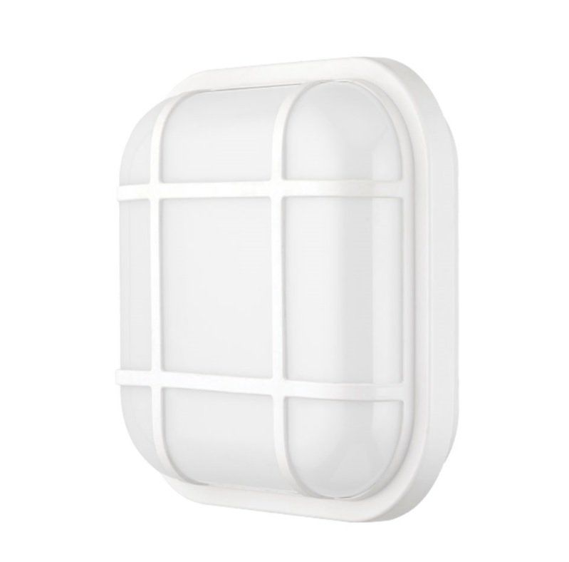 Cata 22W Barbaros Beyaz Kasa Kare Plastik Armatür Beyaz 6400K CT-7098 - B