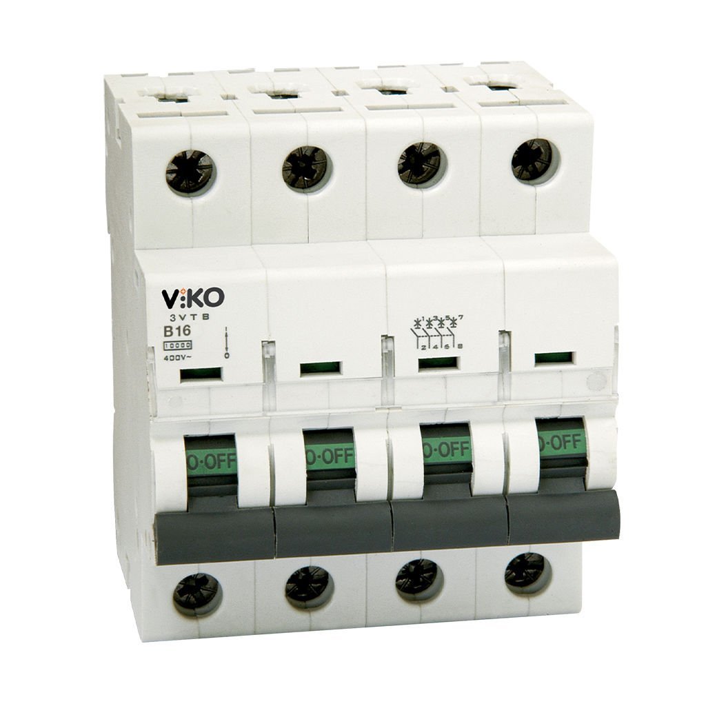 Viko Otomatik Sigorta 4.5 Ka C Tipi 4X32A 4VTB-4C32