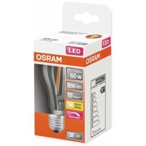 Ledvance Led Classıc A60 Dim 7W/827 Fl E27 4058075115958