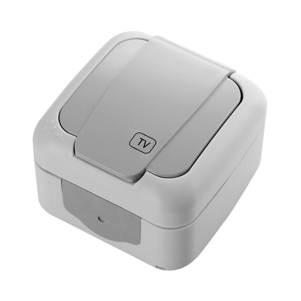 Viko Palmiye Gri Tv Prizi Geçişli 12Db 90555560