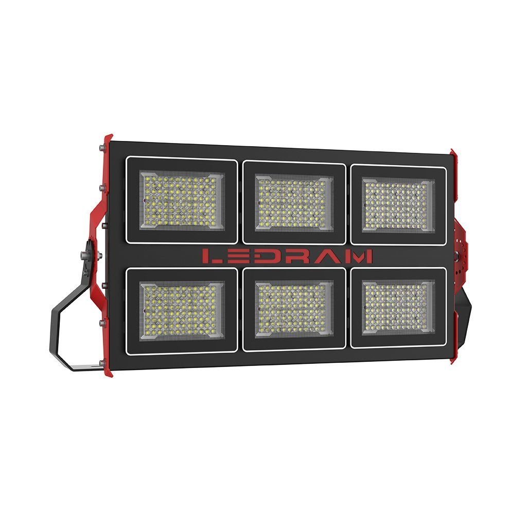 Ledram Delta-6000 Lns-30° 600W 6500K Led Çelik Gövde Projektör IP66 19600065600LNS30°