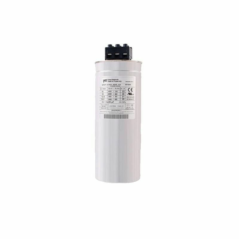 Entes Ent.Cxd-550-25 Üç Fazlı Alçak Gerilim Güç Kondansatörü M2907