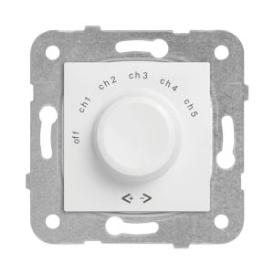 Viko Meridian/ Karre Beyaz Acil Anonslu Trafolu Müzik Yayın Anahtarı (Mek+Düğ/Kap.) Çerçeve Hariç 90967028