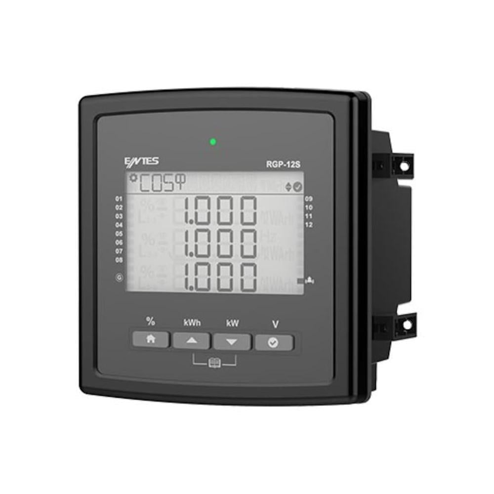 Entes RGP-12SR 144X14485V-300V AC/DC LCD'Lİ RGB 9+SVC Reaktif Güç Kontrol Rölesi M3988