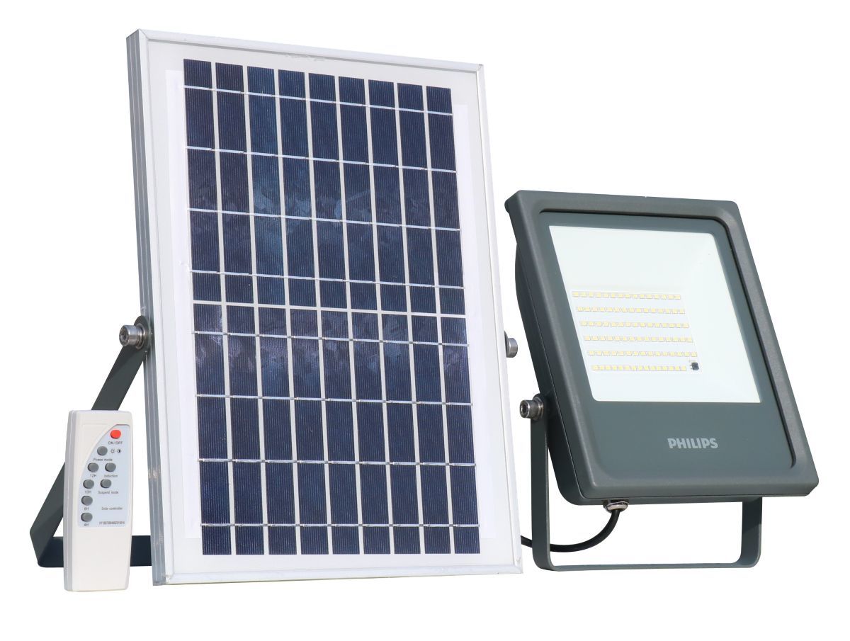 Philips BVP080 LED10/757 060 5700K IP66 Kiti Kumandalı Solar Projektör 911401836002