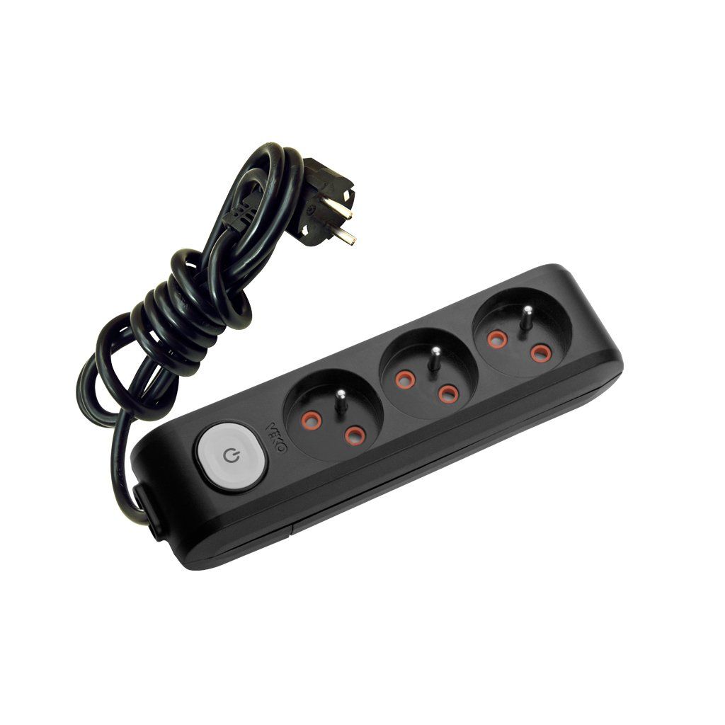 Viko Multi-Let Üçlü Grup Priz Anahtarlı Ups Topraklı Kablolu Çocuk Korumalı 2 Mt 90139302