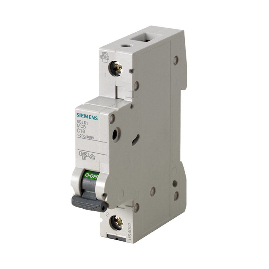 Siemens Otomatik Sigorta 5SL6116-7 C Tipi 1x16Amper 6Ka