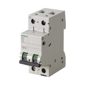 Siemens Otomatik Sigorta 5SL4204-7 C Tipi 2x4Amper 10Ka Anahtarlı Otomatik Sigorta