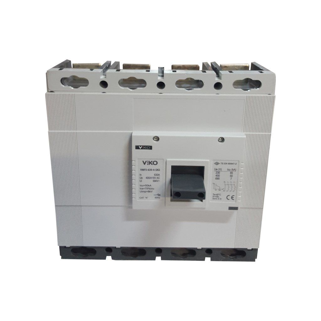 Viko Vmf-Sn2 Sabit Tip Kompakt Şalter 630A 50Ka 4 Kutuplu VMF5-630-4-SN2