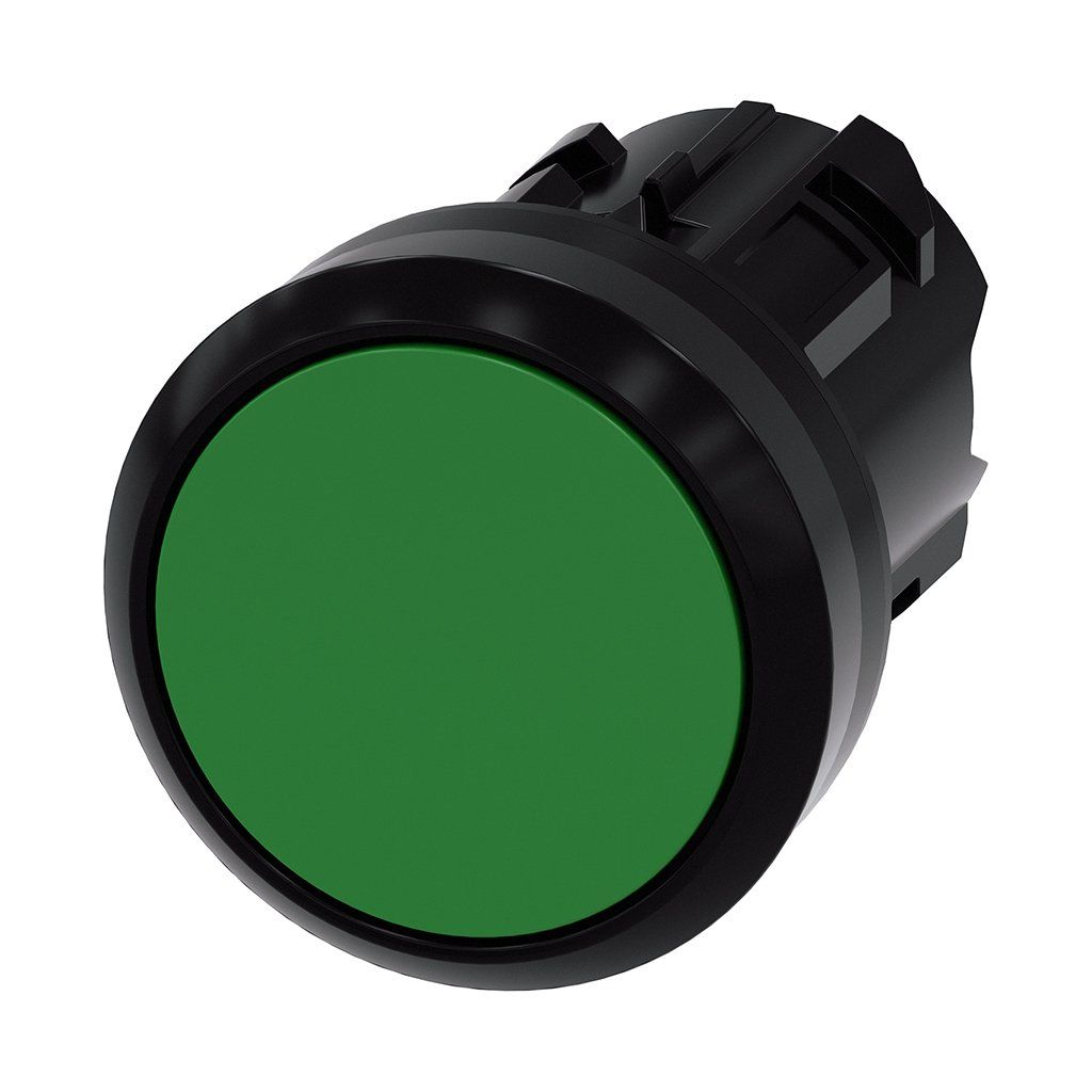 Siemens 3SU1000-0AB40-0AA0 Act Buton Kafası Yay Dönüş Yeşil