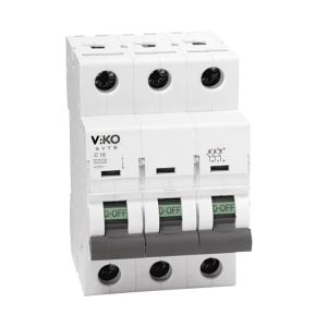 Viko Otomatik Sigorta 6VTB-3C63 C Tipi 3X63Amper 6Ka