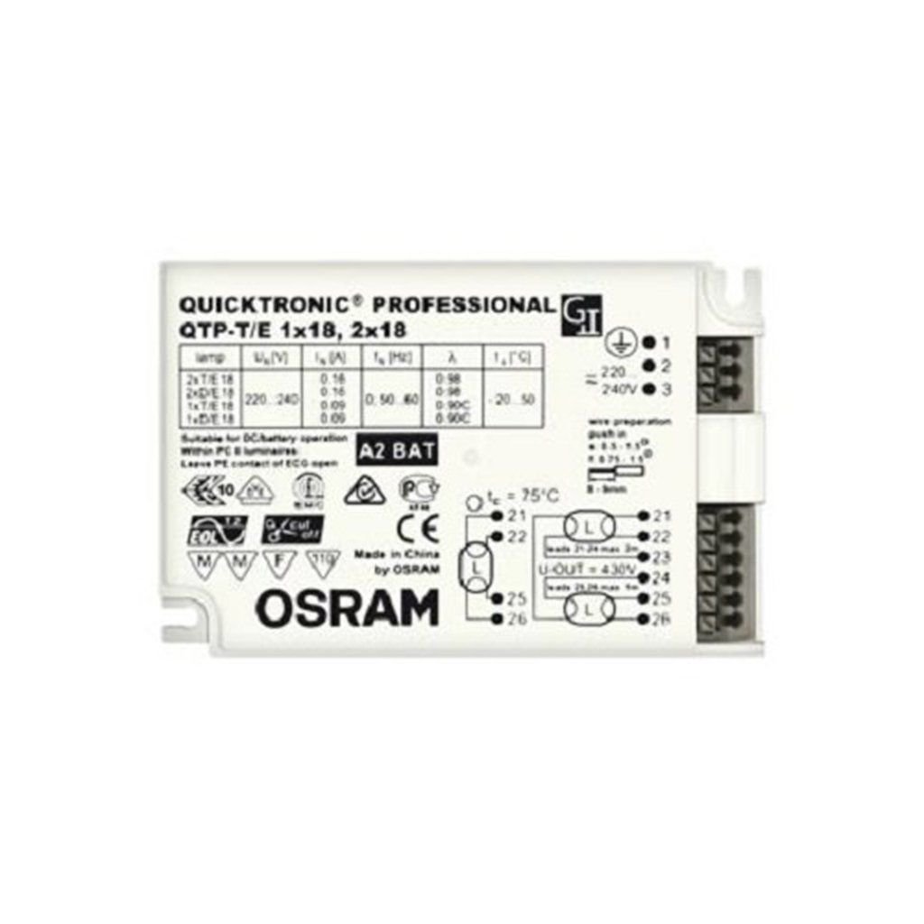 Osram Elektronık Balast Qtp-T/E 1X18/2X18 4008321181619