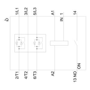 Siemens 3RW3026-1BB14 Softstarter Sırıus 11 Kw