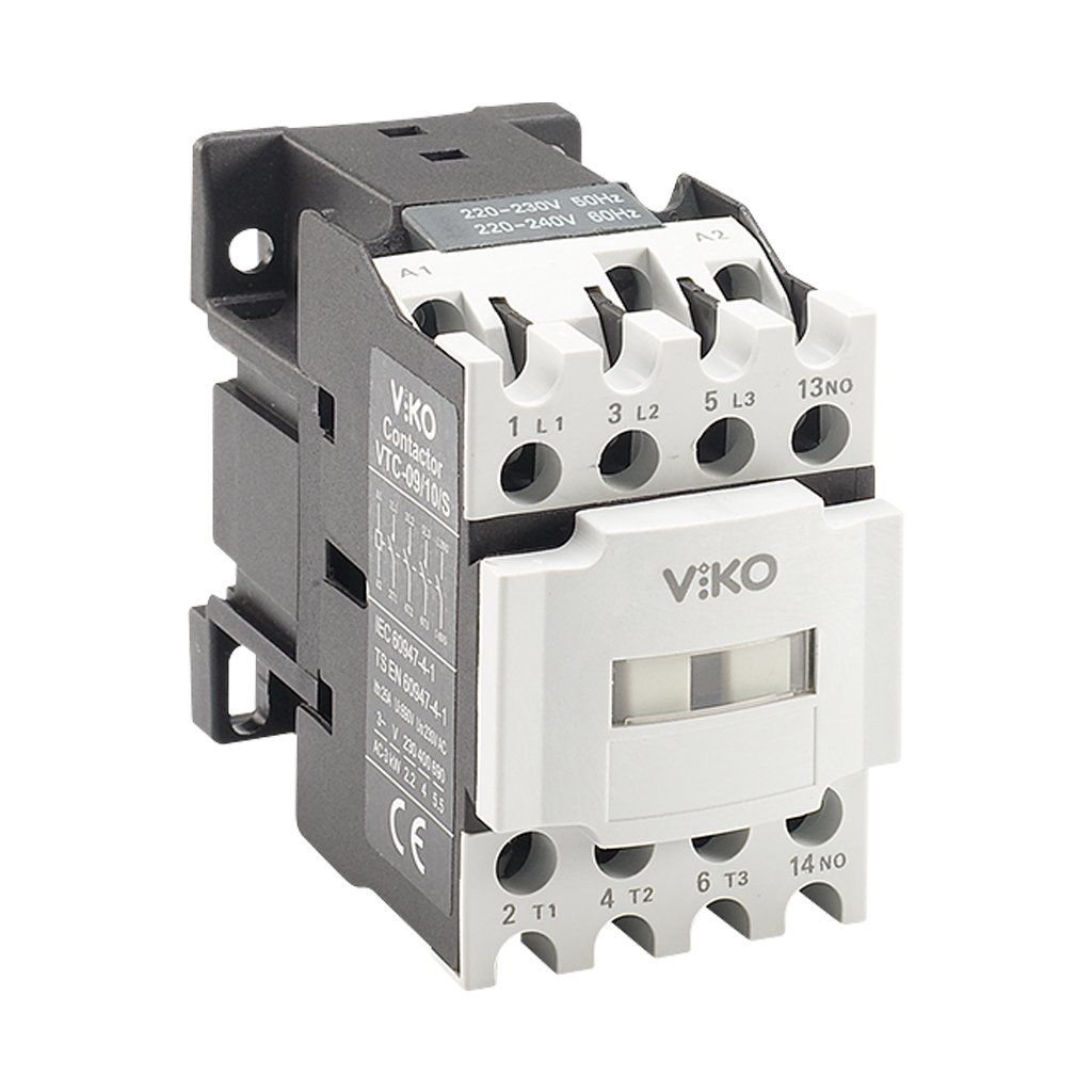 Viko Kontaktör Güç 230V AC 32A 1NO+1NC VTC-32/11/S